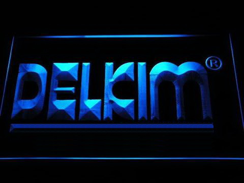 Delkim Fishing Logo LED Neon Sign